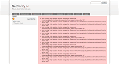 Desktop Screenshot of netclarity.nl